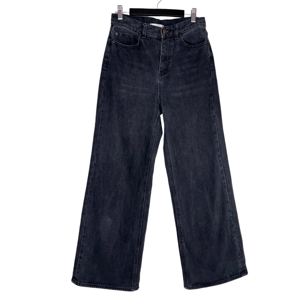 Urban Outfitters Black Wide Leg Flare Jeans